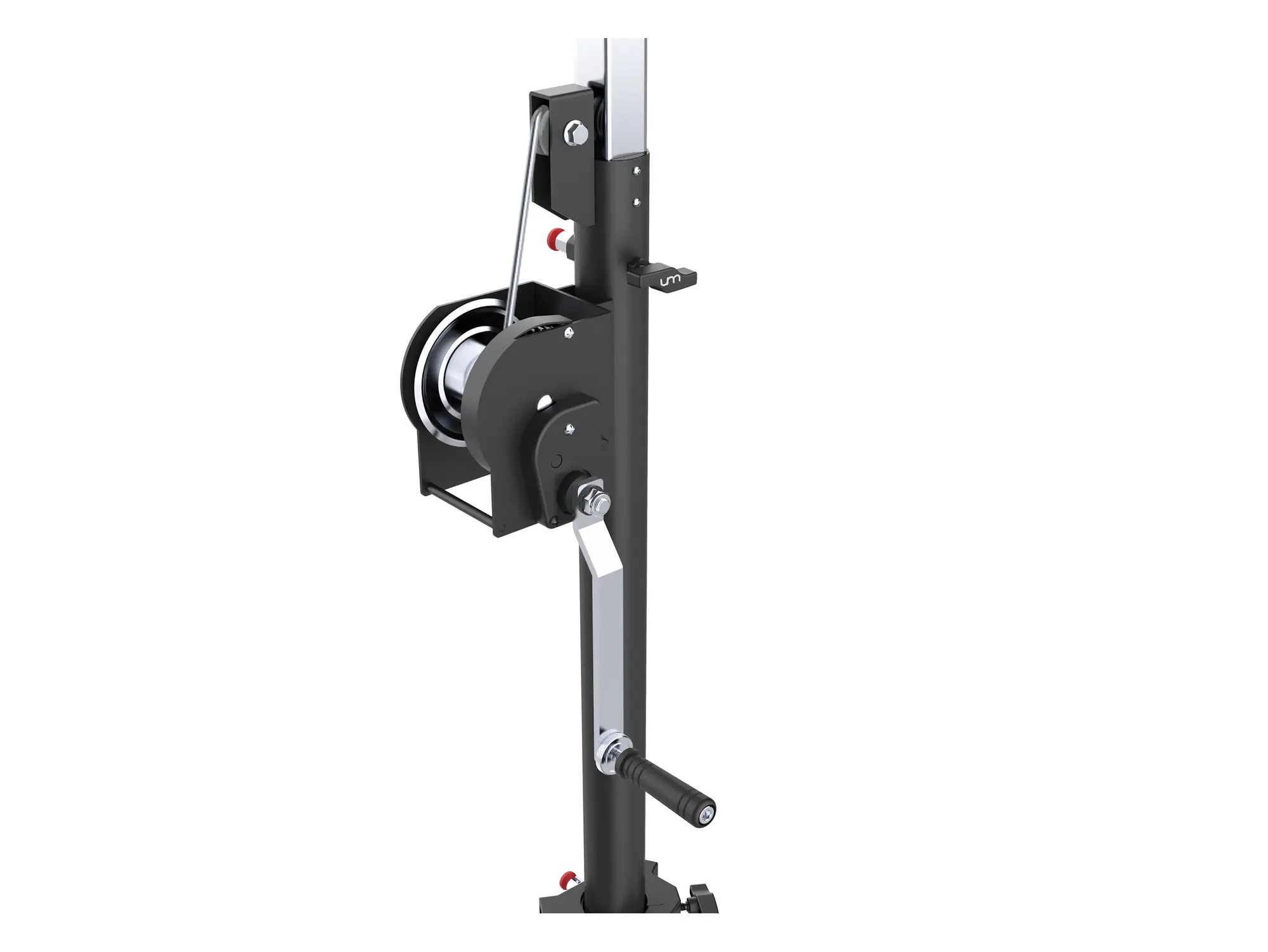Wind Up Lighting Stand with 4M Max Height 80kg SWL and 35mm Pole