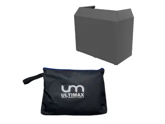 Replacement Booth Cloth Cover - Black