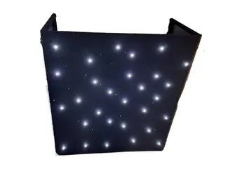 Cool White LED Starcloth for DJCombiBooth