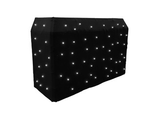 White LED Starcloth for DJ BoothProXL