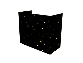 Warm White LED Starcloth for DJCombiBooth XL