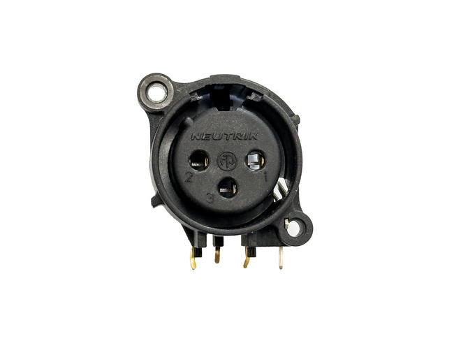Neutrik XLR chassis socket PCB mount
