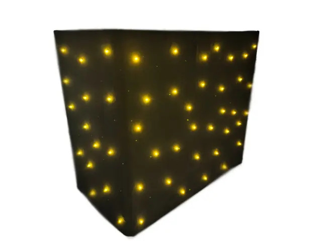 Warm White LED Starcloth for DJCombiBooth XL