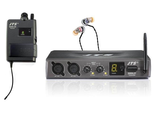 JTS SIEM-2 ワイヤレスイヤモニシステム JTS、SIEM-2、インイヤーモニターシステム、イヤモニ、800MHz