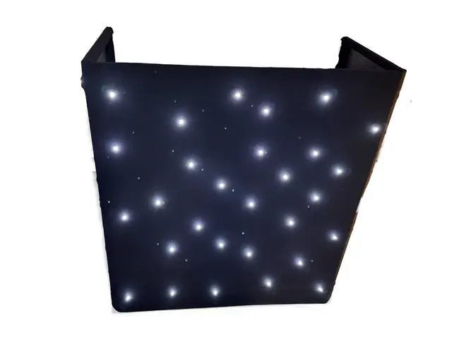 Cool White LED Starcloth for DJCombiBooth